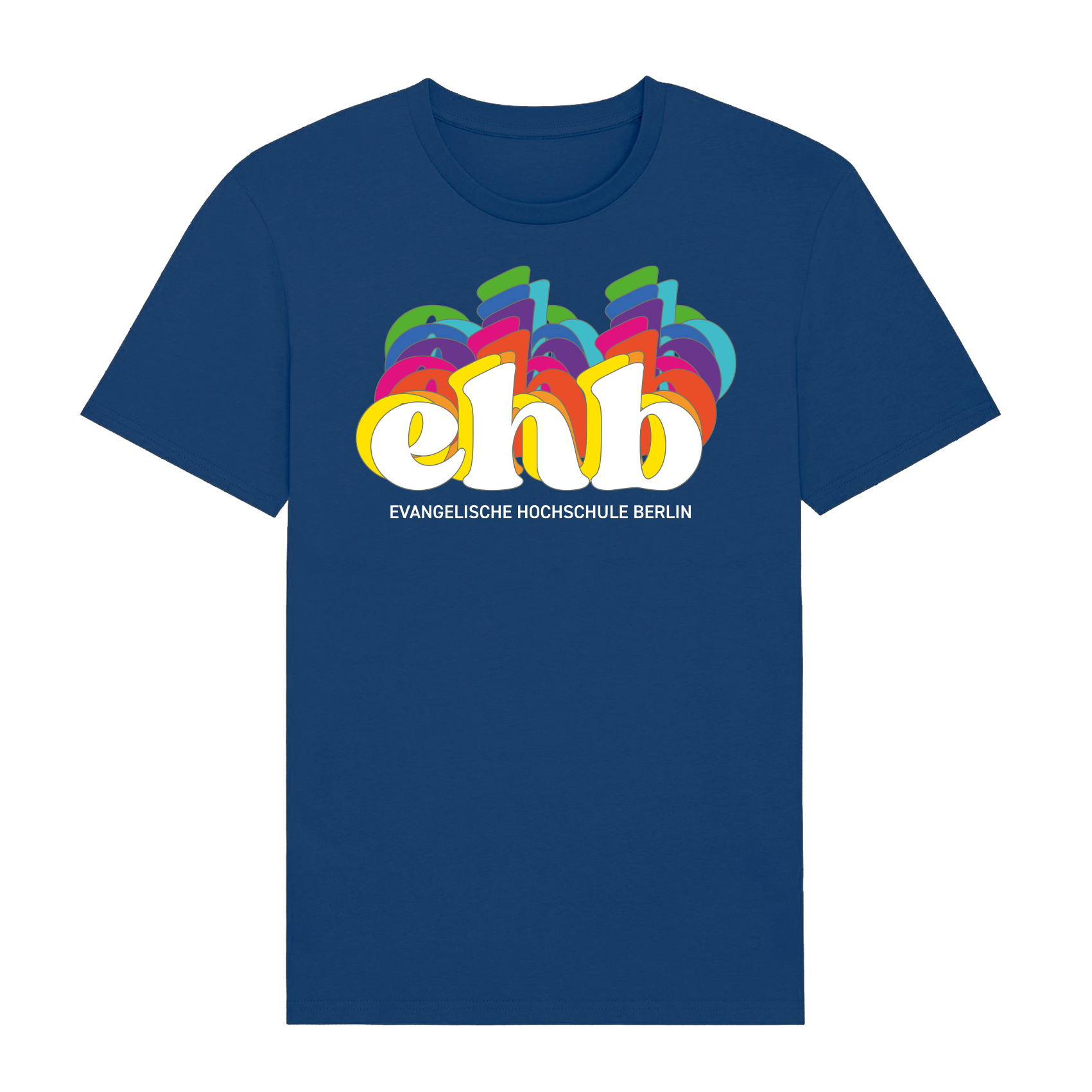 T-Shirt EHB-Logo bunt